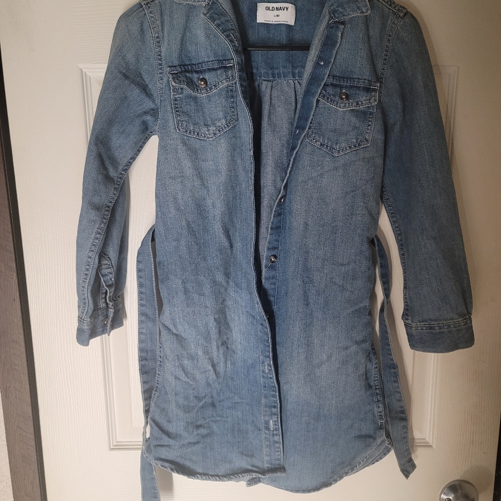 Denim dress